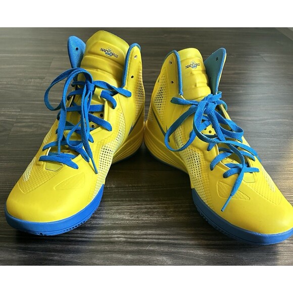 NEW Nike Zoom Hyperfuse 2011 Elite Youth Nationals PE Volt Blue Sz 12 (Men’s 11) main image 7